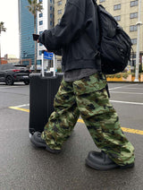 カモバンディングワイドワイドパンツ