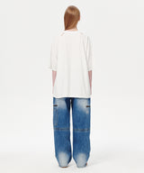 GOTH ANGEL DAMAGED TEE
