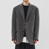 Sub Single Breasted Jacket (3color)