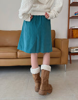 コーデュロイミディスカート/Corduroy Midi Skirt (3color)