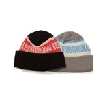 INT ダブルラインビーニー / BSR2223FWBN010 INT DOUBLE LINE BEANIE GRAY