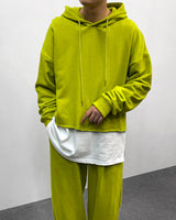 オールインワンプリーツパンツ/FL All-in-One Pleated Pants (4 colors)