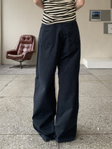 ディパサマーカラーピンタックコットンロングワイドパンツ / Dipa Summer Color Pintuck Cotton Long Wide Pants