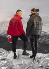 TST バック ロゴ パッド ジャケット　/ TST Back Logo Padded Jacket (4442353172598)