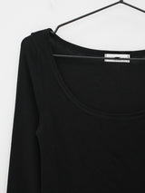 ベースディープUネックTシャツ/Basez Deep U Neck T-shirt (4color)