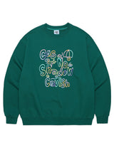 レインボークレヨンスウェットシャツ/RAINBOW CRAYON SWEATSHIRT GREEN(CV2CFUM466A)