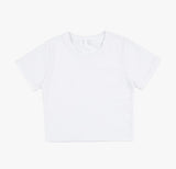 Rania basic span crop t-shirt