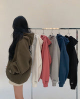 [BELLIDE MADE] Hug napping boxy loose fit hoodie