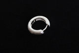 Matt Hoop One-touch Earrings