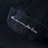 Layla The reason for love Heavy Corduroy Shirt S85 Navy Black (6594999189622)