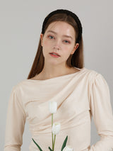 アンティックツイードヘアバンド / Antic Tweed HairBand Black Gold