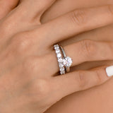 [S925] エターニティー ソリティア リング / [S925] Eternity solitaire Ring (silver)