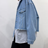 LNカッティングクロップドジーンジャケット/LN Cutting Cropped Jean Jacket (3 colors)
