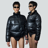 ASYMMETRIC REVERSIBLE PADDING [UNISEX/BLACK]