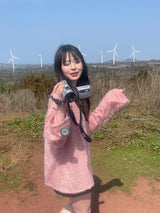 ヘアリーラウンドニットT