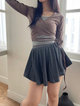ロマンティックフレアバレエパンツスカート / Romantic flared ballet pantskirt