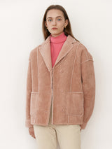 RIVERSIBLE MUSTANG JACKET PINK