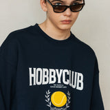 テニスボールスウェットシャツ/TENNIS BALL SWEATSHIRT_NAVY