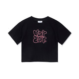 グラフィティクロップ半袖Tシャツ