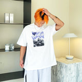 デジタルサンフラワーTシャツ / (High Density) Digital Sunflower T-shirt 2color