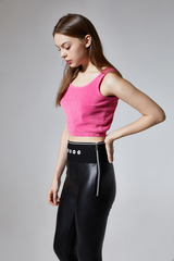 Vivid Knit Crop Top