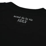 ミニベイビーフェイスキャットイヤープラグ半袖Tシャツ ブラック