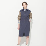 MADELINE TUBE DRESS, STEELBLUE + TAUPE (6628245209206)