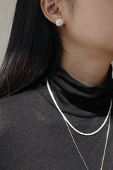 Rice ball earrings