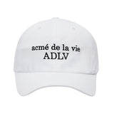 ADLV ベーシックボールキャップ ホワイト