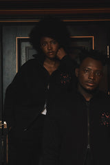 パチーノトラックジャケット/PACINO TRACK JACKET (BLACK)