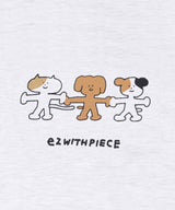[EZwithPIECE] WE ARE FAMILY TEE (2COLORS) (6562944155766)