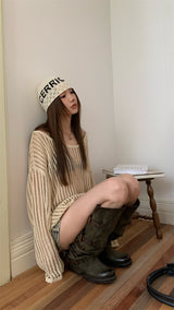 Lazy loose knit