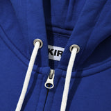 キルシーウィティーバニージップアップフーディー / WITTY BUNNY ZIP UP HOODIE [BLUE] (6671633907830)
