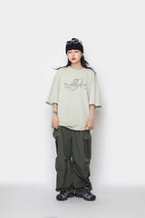 Bジョークピグメント半袖Tシャツ / Bjork Pigment Short-Sleeved T-Shirt