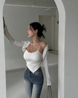 Milky Spandex Bootcut Jeans