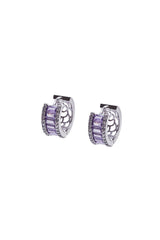 カンダニエル着用！クリスタルガラス彫刻ミニリングイヤリング/ Wearing Kang Daniel! Crystal Glass Sculpture Mini Ring Earrings (6633234399350)