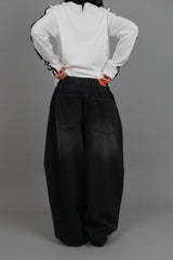 SIMON BALLOON DENIM PANTS