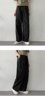 コーベバスロックナイロンカーゴワイドパンツ / Kobe Bath Rock Nylon Cargo Wide Pants
