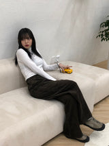 カリアワイドコーデュロイパンツ（XLサイズ）