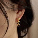 combo heart earring