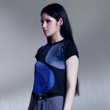 3DプラネットグラフィッククロップTシャツ / 3D PLANET GRAPHIC CROP T-SHIRT