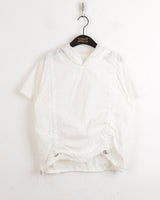 ヒューピンゴプコアナイロンストリング半袖フードTシャツ / Hupin Gopcore Nylon String Short Sleeve Hooded T-shirt