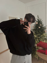 ASCLO Warm Stitch High Neck Sweat Shirt (4color)