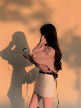 [Bellide made] Bubble Hidden Cropped Field Jacket