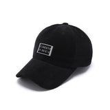 [ILLEDIT] CORDUROY LABEL BALLCAP BLACK (6624808009846)