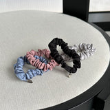 mini pleats scrunchie - 4set