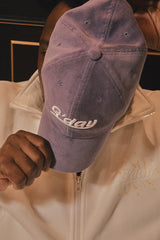 グッドデイコーデュロイボールキャップ/G'day coduroy ballcap(purple)