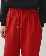 WIDE SWEAT PANTS (RED)