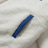 Classic Fleece Zipup Jacket - White (6624509329526)