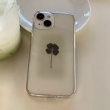 Green Four-leaf Phone Case